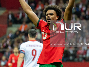 Renato Veiga is playing during the  UEFA Nations League 2024 League A Group A1 match between Poland and Portugal , at the PGE Narodowy in Wa...