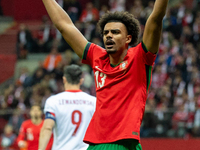 Renato Veiga is playing during the  UEFA Nations League 2024 League A Group A1 match between Poland and Portugal , at the PGE Narodowy in Wa...