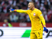 Lukasz Skorupski is playing during the  UEFA Nations League 2024 League A Group A1 match between Poland and Portugal , at the PGE Narodowy i...