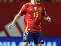 Sergio Gomez right winger of Spain and Real Sociedad during the UEFA Nations League 2024/25 League A Group A4 match between Spain and Denmar...