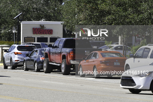 Damage occurs in the Tampa region, Florida, after Hurricane Milton hits the coast on August 9. 