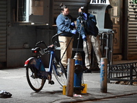 Two men are shot, with one dead, on the Lower East Side of Manhattan, New York, United States, on October 12, 2024. On Saturday evening at a...