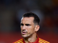 Fabian of Spain looks on before the UEFA Nations League 2024/25 League A Group A4 game between Spain and Denmark at Enrique Roca stadium in...