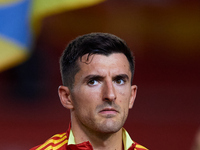 Vivian of Spain looks on before the UEFA Nations League 2024/25 League A Group A4 game between Spain and Denmark at Enrique Roca stadium in...