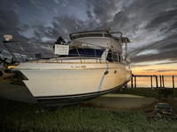 Damage from Hurricane Milton occurs in Punta Gorda, Florida, on October 12, 2024. Hurricane Milton makes landfall near Siesta Key, Florida,...