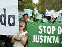 Madrid stands for the right to decent housing. Almost 40 collectives take to the streets in Madrid, Spain, on October 13, 2024, to fight aga...