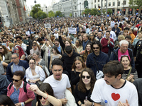 Madrid stands for the right to decent housing. Almost 40 collectives take to the streets in Madrid, Spain, on October 13, 2024, to fight aga...