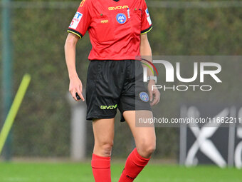 Referee Silvia Gasperotti officiates during the 6th day of the Serie A Femminile eBay Championship between S.S. Lazio and Napoli Femminile a...