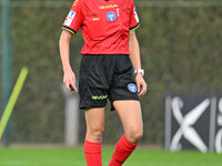 Referee Silvia Gasperotti officiates during the 6th day of the Serie A Femminile eBay Championship between S.S. Lazio and Napoli Femminile a...