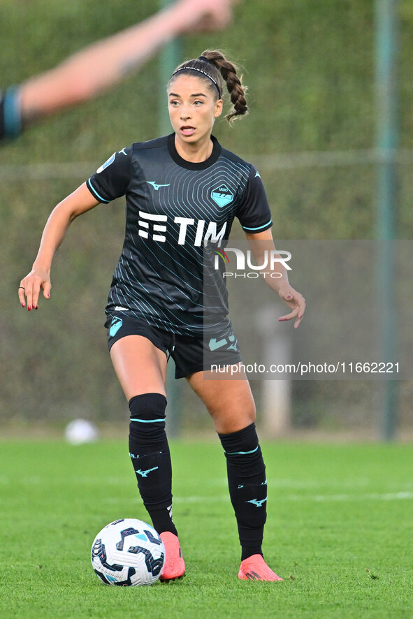 Eleonora Goldoni of S.S. Lazio is in action during the 6th day of the Serie A Femminile eBay Championship between S.S. Lazio and Napoli Femm...