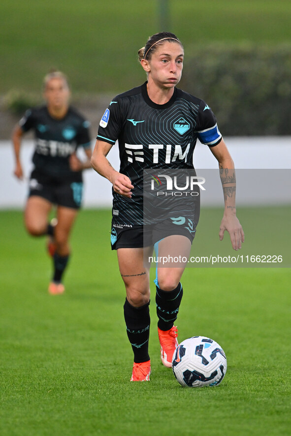 Noemi Visentin of S.S. Lazio is in action during the 6th day of the Serie A Femminile eBay Championship between S.S. Lazio and Napoli Femmin...