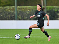 Lina Yang of S.S. Lazio is in action during the 6th day of the Serie A Femminile eBay Championship between S.S. Lazio and Napoli Femminile a...