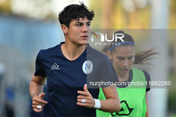 Paola Di Marino of Napoli Femminile participates in the 6th day of the Serie A Femminile eBay Championship between S.S. Lazio and Napoli Fem...