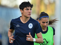 Paola Di Marino of Napoli Femminile participates in the 6th day of the Serie A Femminile eBay Championship between S.S. Lazio and Napoli Fem...