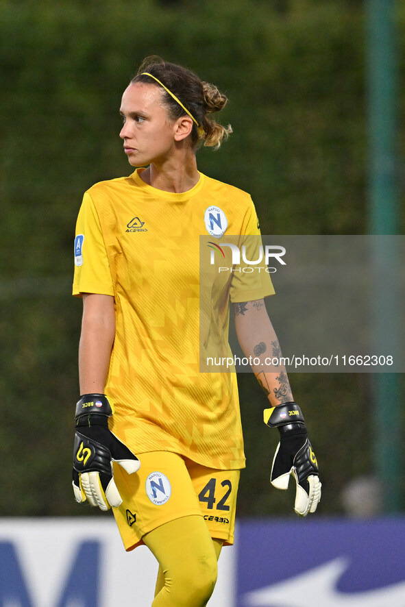 Doris Bacic of Napoli Femminile participates in the 6th day of the Serie A Femminile eBay Championship between S.S. Lazio and Napoli Femmini...