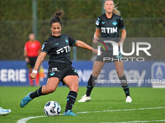 Flaminia Simonetti of S.S. Lazio is in action during the 6th day of the Serie A Femminile eBay Championship between S.S. Lazio and Napoli Fe...