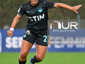 Flaminia Simonetti of S.S. Lazio is in action during the 6th day of the Serie A Femminile eBay Championship between S.S. Lazio and Napoli Fe...