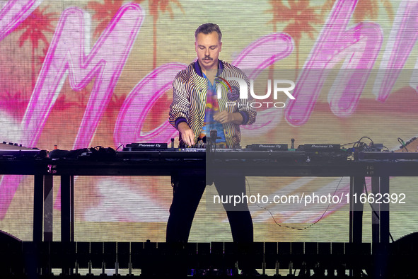 Purple Disco Machine performs live at Fabrique in Milano, Italy, on October 12, 2024 