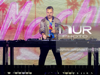 Purple Disco Machine performs live at Fabrique in Milano, Italy, on October 12, 2024 (