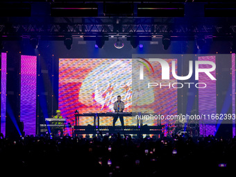 Purple Disco Machine performs live at Fabrique in Milano, Italy, on October 12, 2024 (