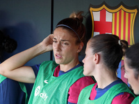 Alexia Putellas plays during the match between FC Barcelona Women and RCD Espanyol Women, corresponding to week 6 of the Liga F, at the Joha...