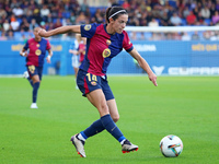 Aitana Bonmati plays during the match between FC Barcelona Women and RCD Espanyol Women, corresponding to week 6 of the Liga F, at the Johan...