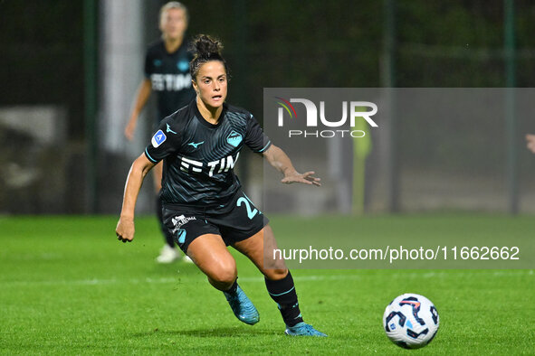 Flaminia Simonetti of S.S. Lazio is in action during the 6th day of the Serie A Femminile eBay Championship between S.S. Lazio and Napoli Fe...