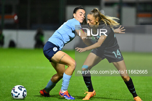 Martina Zanoli of S.S. Lazio is in action during the 6th day of the Serie A Femminile eBay Championship between S.S. Lazio and Napoli Femmin...