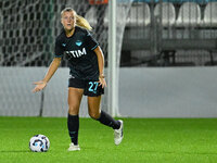 Federica D'Auria of S.S. Lazio is in action during the 6th day of the Serie A Femminile eBay Championship between S.S. Lazio and Napoli Femm...