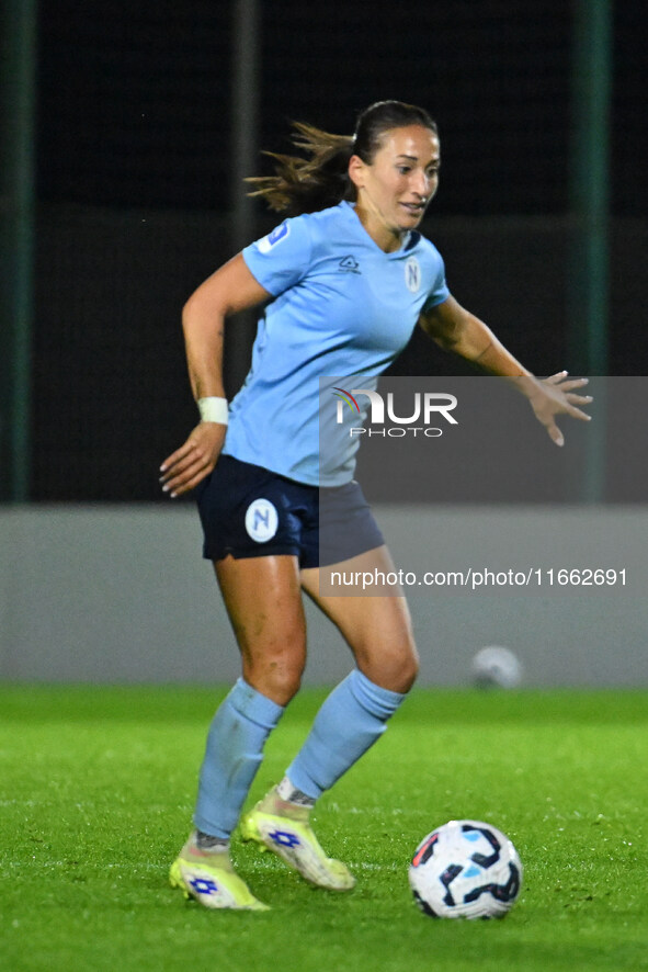 Melania Martinovic of Napoli Femminile is in action during the 6th day of the Serie A Femminile eBay Championship between S.S. Lazio and Nap...