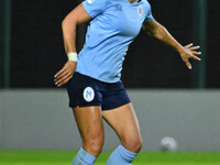 Melania Martinovic of Napoli Femminile is in action during the 6th day of the Serie A Femminile eBay Championship between S.S. Lazio and Nap...