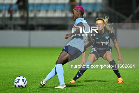 Violah Nambi of Napoli Femminile participates in the 6th day of the Serie A Femminile eBay Championship between S.S. Lazio and Napoli Femmin...