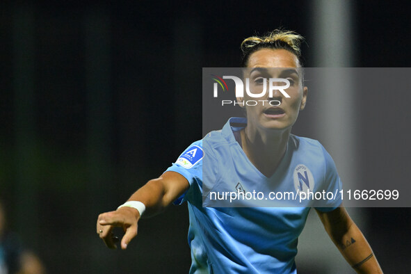 Virginia Di Giammarino of Napoli Femminile participates in the 6th day of the Serie A Femminile eBay Championship between S.S. Lazio and Nap...