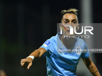 Virginia Di Giammarino of Napoli Femminile participates in the 6th day of the Serie A Femminile eBay Championship between S.S. Lazio and Nap...