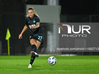 Federica D'Auria of S.S. Lazio is in action during the 6th day of the Serie A Femminile eBay Championship between S.S. Lazio and Napoli Femm...