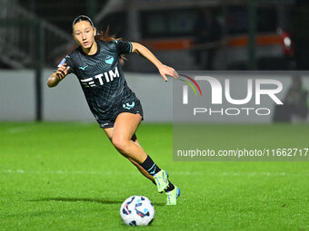 Giuseppina Moraca of S.S. Lazio is in action during the 6th day of the Serie A Femminile eBay Championship between S.S. Lazio and Napoli Fem...