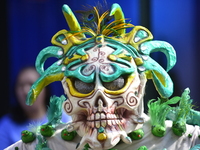 A general view of the 60th edition of the Hispanic Heritage Parade takes place on Fifth Avenue in Manhattan, New York, United States, on Oct...