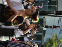 A general view of the 60th edition of the Hispanic Heritage Parade takes place on Fifth Avenue in Manhattan, New York, United States, on Oct...