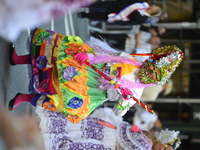 A general view of the 60th edition of the Hispanic Heritage Parade takes place on Fifth Avenue in Manhattan, New York, United States, on Oct...