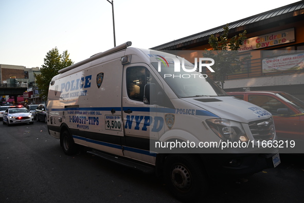 Two men die in a double stabbing in Bronx, New York, on October 13, 2024. On Sunday morning at approximately 4:51 a.m., officers respond to...