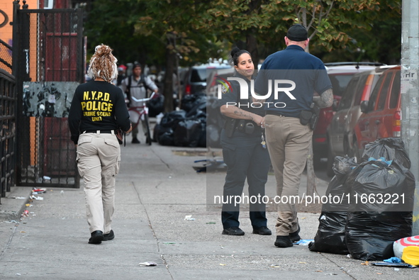 Two men die in a double stabbing in Bronx, New York, on October 13, 2024. On Sunday morning at approximately 4:51 a.m., officers respond to...