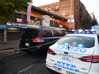 Two men die in a double stabbing in Bronx, New York, on October 13, 2024. On Sunday morning at approximately 4:51 a.m., officers respond to...