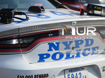 FILE PHOTO: New York City Police Department vehicles are seen in Brooklyn, New York, United States, on October 13, 2024. (