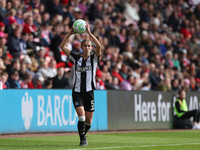 Olivia Watt of Newcastle participates in the FA Women's Championship match between Sunderland and Newcastle United at the Stadium Of Light i...