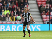 Amber Keegan-Stobbs of Newcastle plays during the FA Women's Championship match between Sunderland and Newcastle United at the Stadium Of Li...