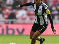 Shania Hayles of Newcastle plays during the FA Women's Championship match between Sunderland and Newcastle United at the Stadium Of Light in...