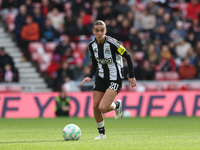 Isabella Sibley plays during the FA Women's Championship match between Sunderland and Newcastle United at the Stadium Of Light in Sunderland...