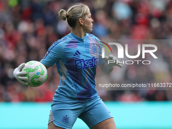 Claudia Moan of Newcastle plays during the FA Women's Championship match between Sunderland and Newcastle United at the Stadium Of Light in...