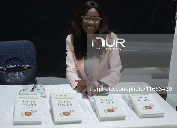 Dr. Jesupelumi Adenihun, author of ''Eat to Wealth'' and speaker, participates in the World Mental Health Day Awakening Summit, organized to...