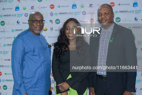 From left to right: Ade Adenuga, Chief Executive Officer of 14nnova Ltd and panelist; Eniola Bello, founder of Mindsplace and convener of th...